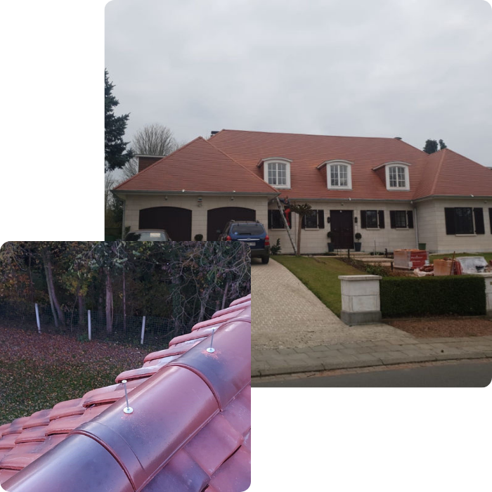 Toiture, couvreur, toit, tuile, terre cuite, derbigum, revêtements toiture, isolation, rénovation, nouvelle toiture