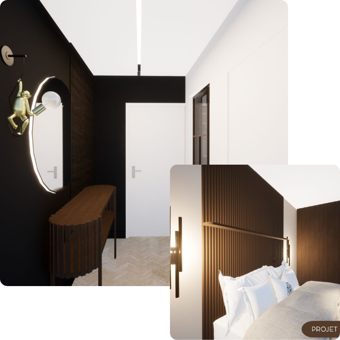 Identité visuelle, recherche, couleurs, colorimétrie, harmonie, aménagement optimisé