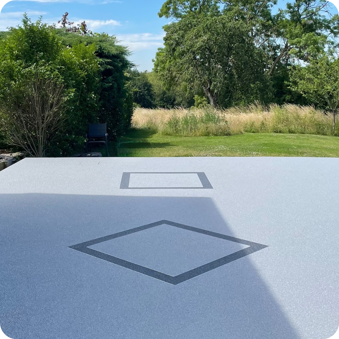 Tapis de pierre, sols, granulats, revêtements extérieurs, revêtements sols, application