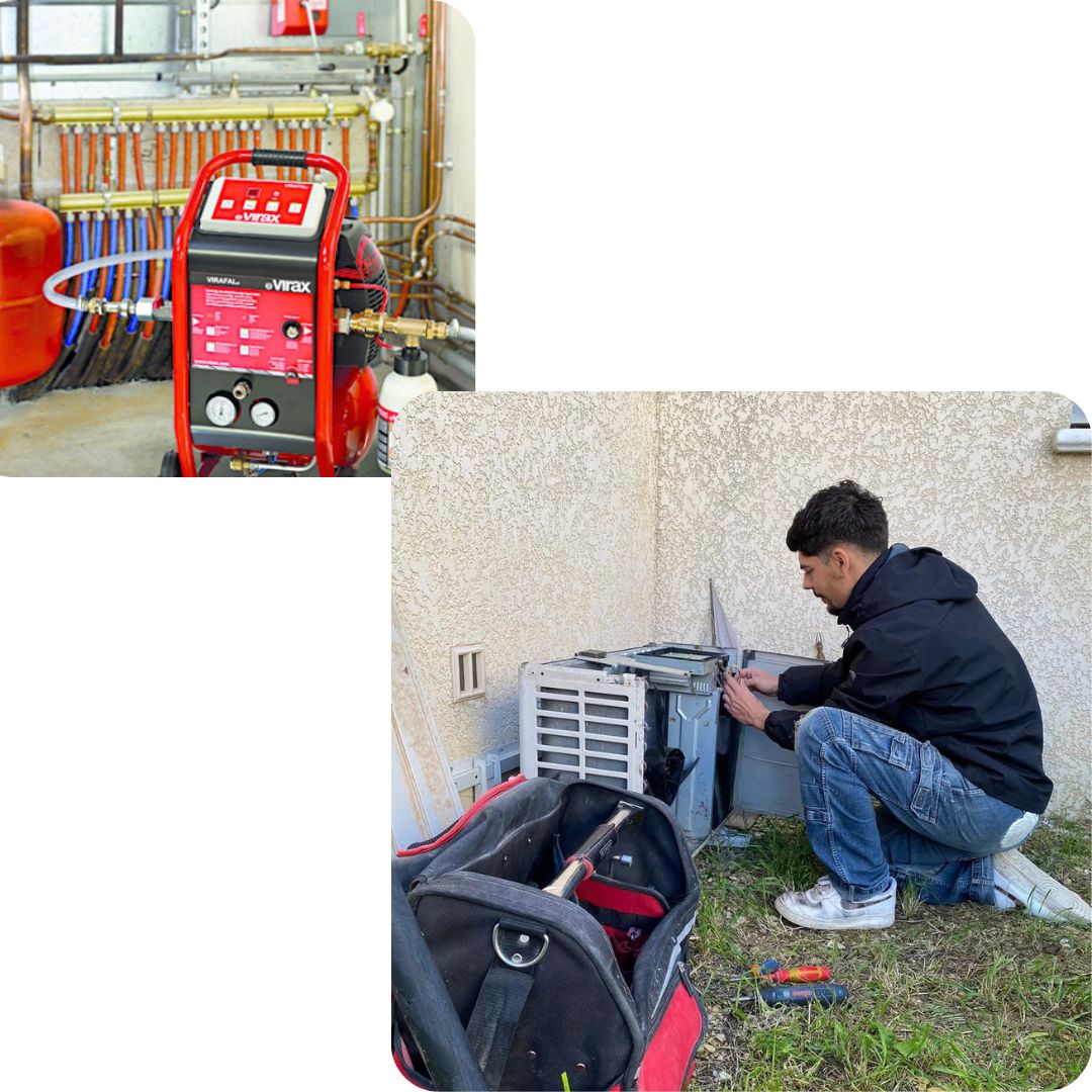 Réparation, appareils, PAC, chauffage, sdb