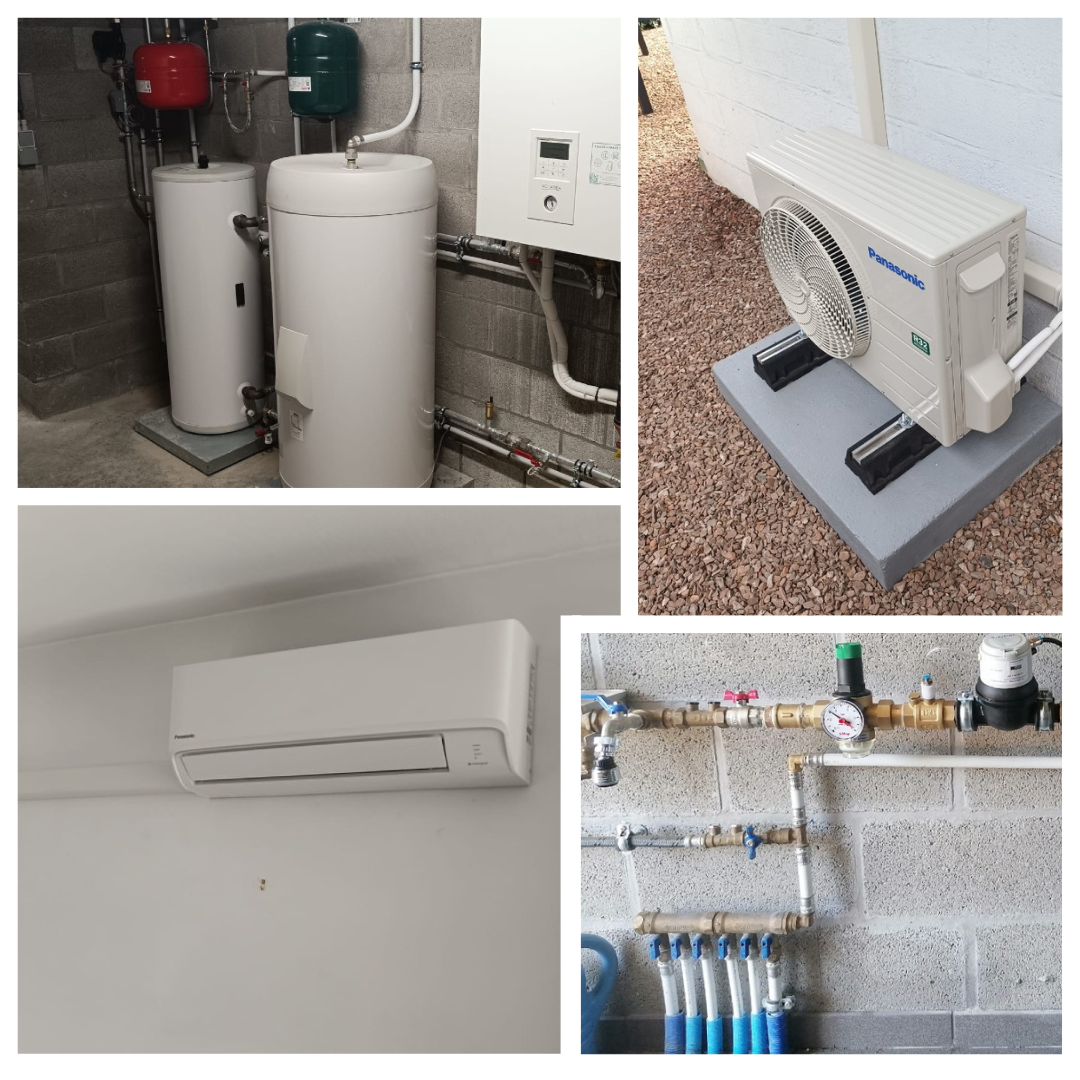 Nouvelle maison, Rénovation, Chauffage, Sanitaire, Installations, Pompes à chaleur