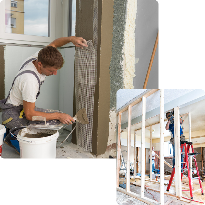 Peintre, peinture, carrelage, revêtements, papier peint, déco, parquet, châssis