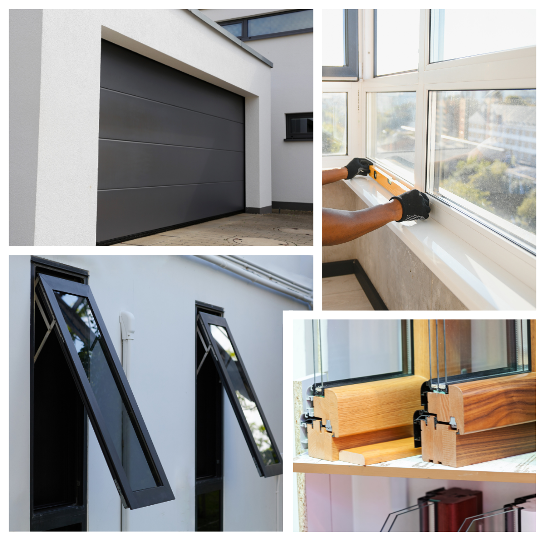 Portes & fenêtres, Extérieures, Isolation, PVC, Aluminium , Bois