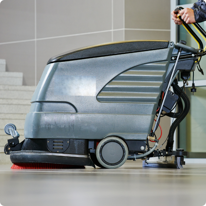 Aulaveuse, nettoyeuse, sol, entretien parking