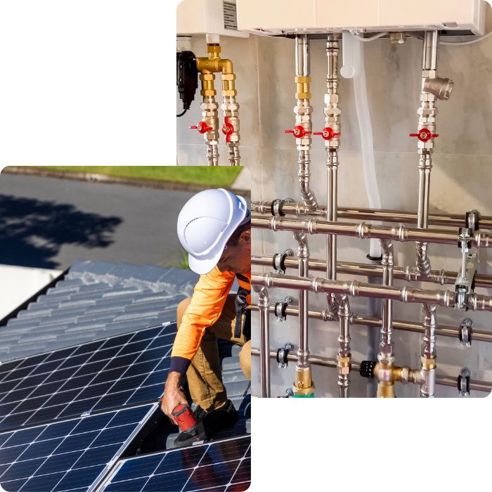 fotovoltaïsche panelen, laadpalen, thuisbatterijen, Meerbeek, energiesystemen, zonnepanelen