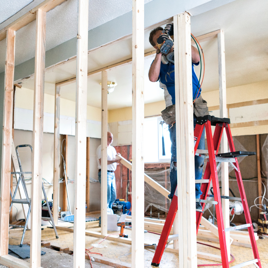 Rénovation générale, rénovation complète, installations techniques