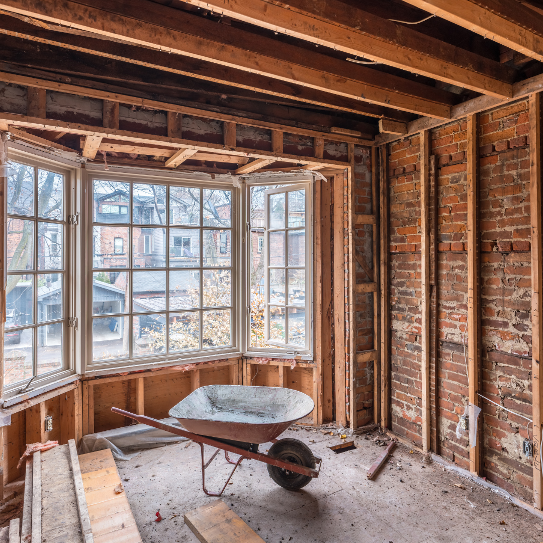 rénovation générale, faux plafonds, menuiserie, transformation, revêtements de sol