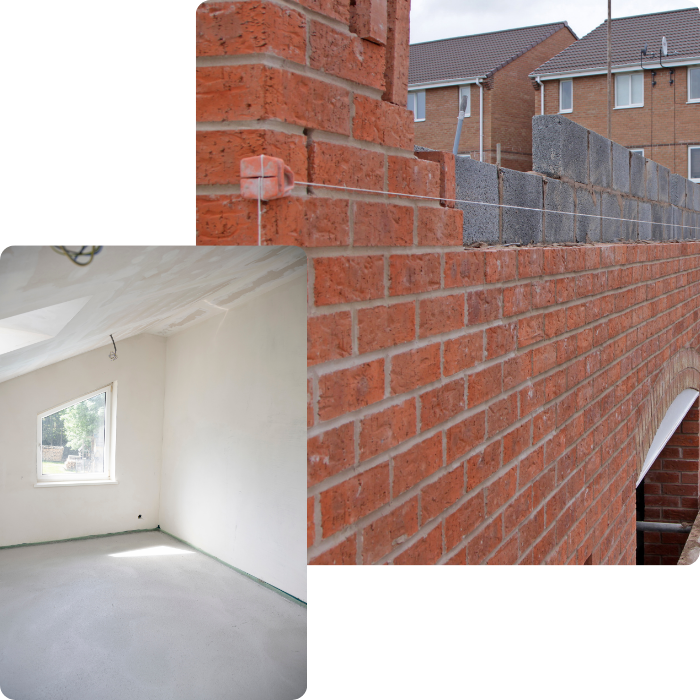 Plafonnage, cloisons, plâtrage, plâtrerie, murs, sols, aménagement intérieur, rénovation, construction, annexe