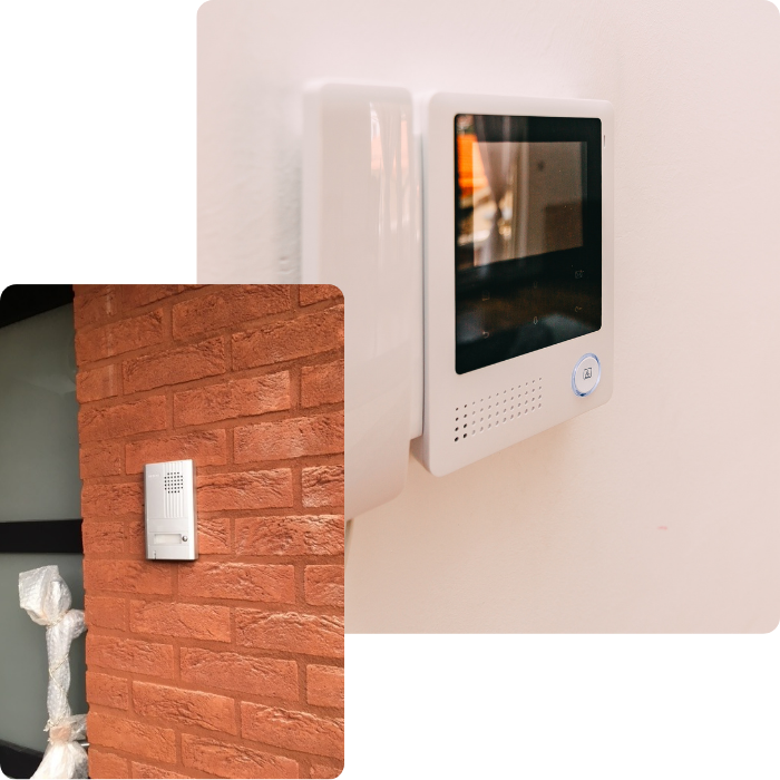 Parlophone, visiophone, videophone, interphone, contrôle accès, maison, bâtiment, gestion accès