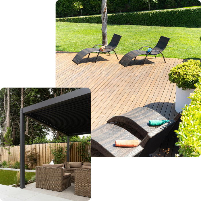 escaliers, terrasse, aménagement extérieur, terrassement, nivellement, pavage, allées, abords