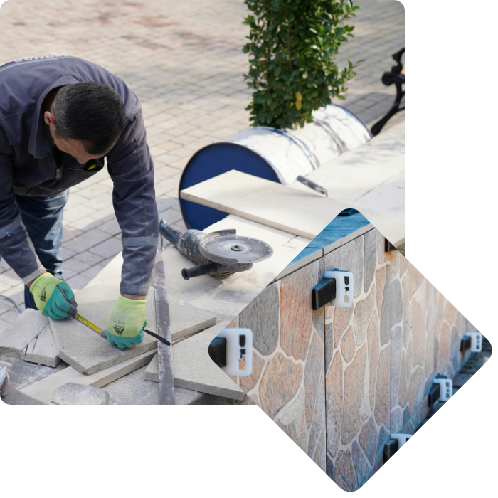 barst, voegen, losse tegel, tegelvloer, niewe