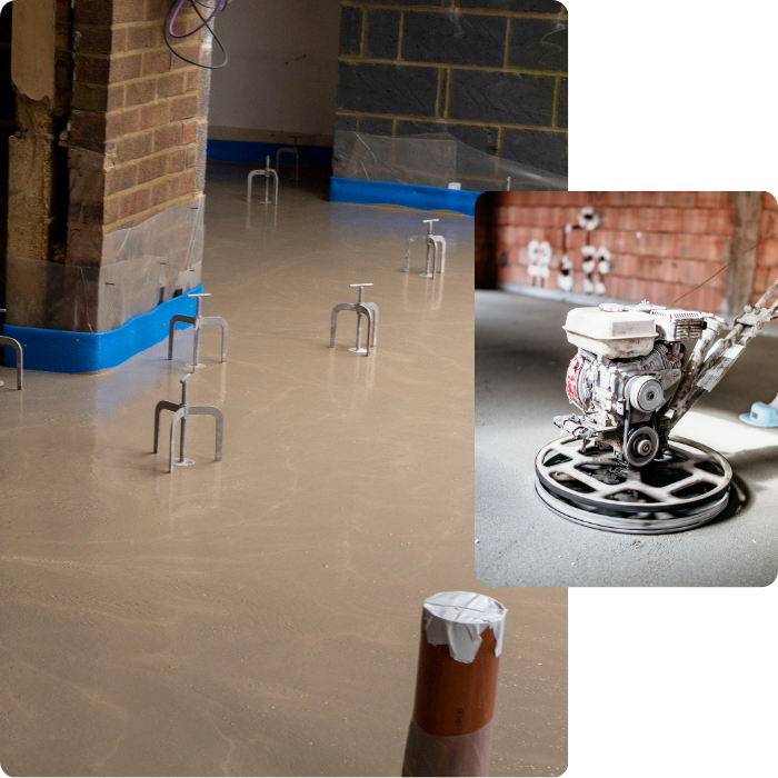 chape fluide, liquide, ciment, anhydrite, sols, adhérence