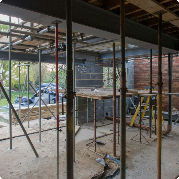 toiture, toit, béton, coffrage, féraillage, maçon, nouvelle construction, rénovation