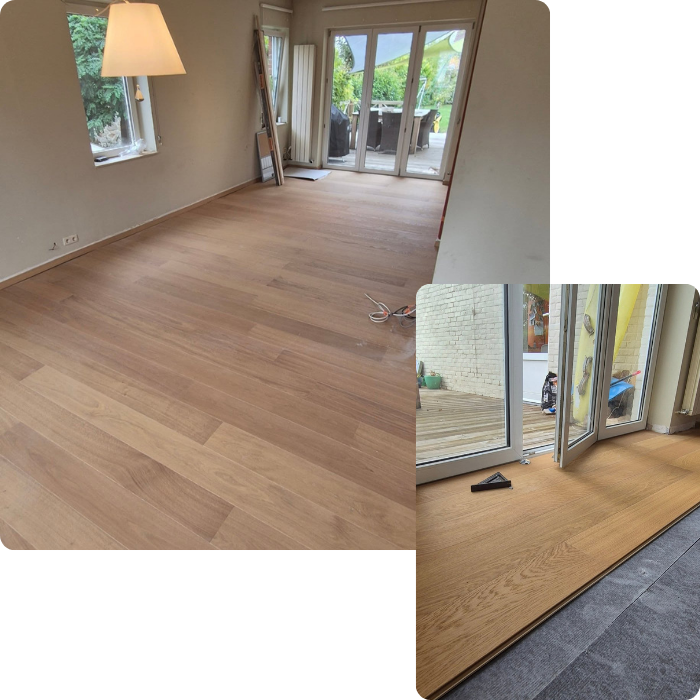 Sols en bois, plancher, revêtements de sols, parquet, massif, semi- massif
