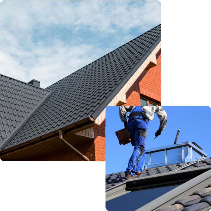 toit, toiture inclinée, toiture, couverture, couvreur, construction, nouvelle toiture