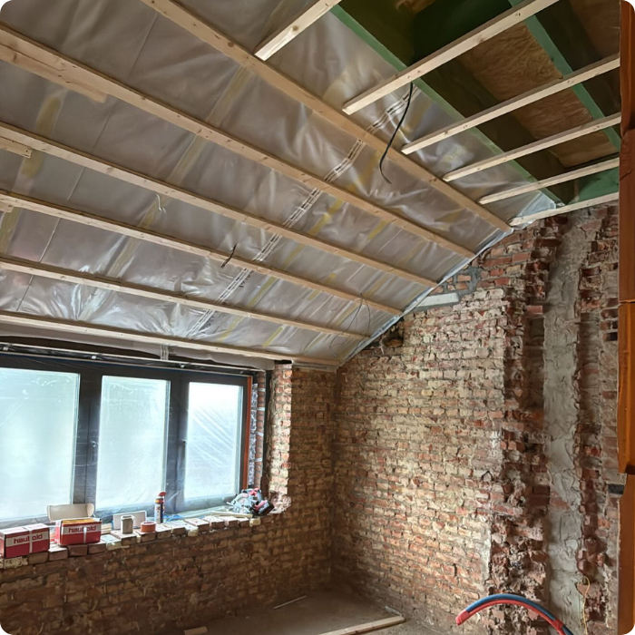 dakisolatie, dakwerken, dakrenovatie, dakreparatie, dak, dakbedekking, tegel, leisteen, plat dak