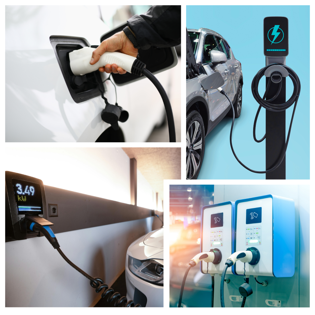 Borne de recharge, mobilité électrique, sécurité, équipements