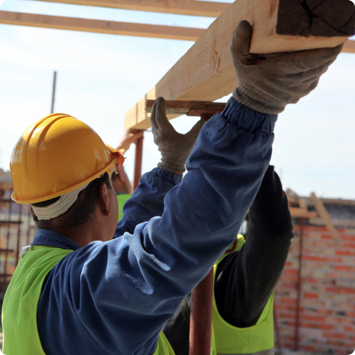 Entrepreneur, rénovation, travaux, fondation, base, agrandissement, transformation