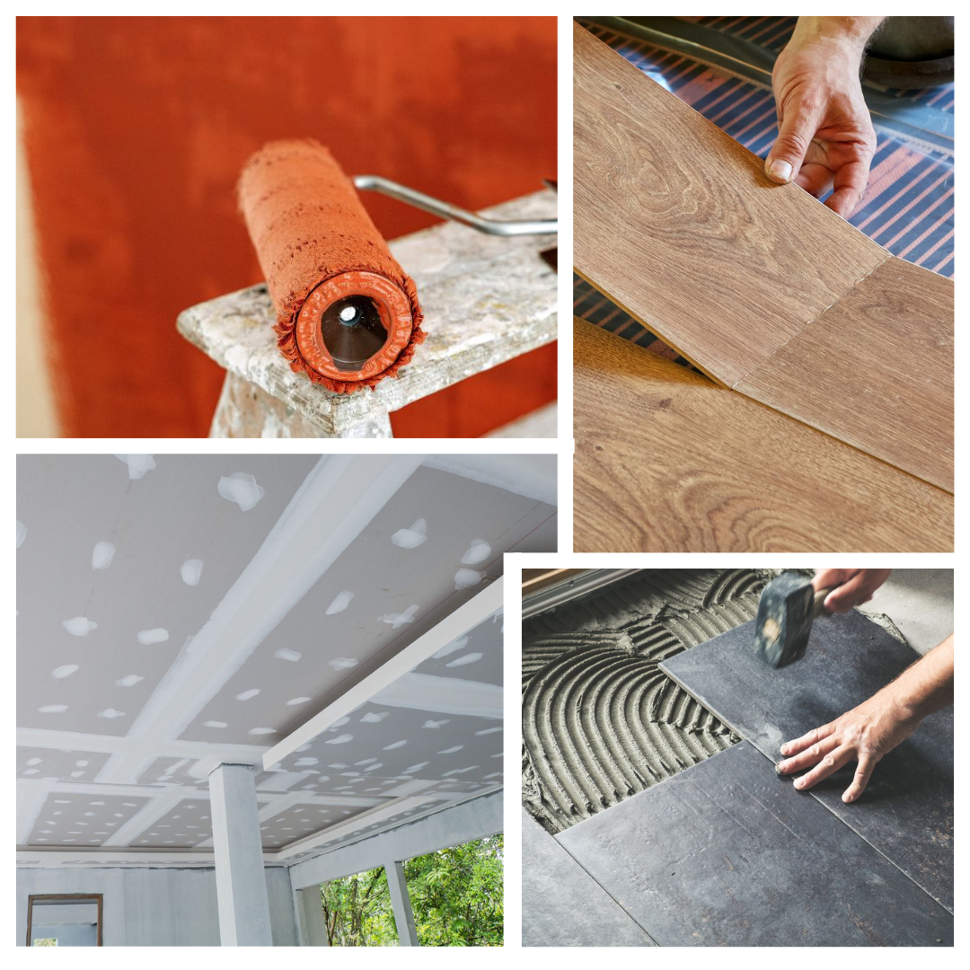 Rénovation intérieur, placo, cloisons, faux plafonds