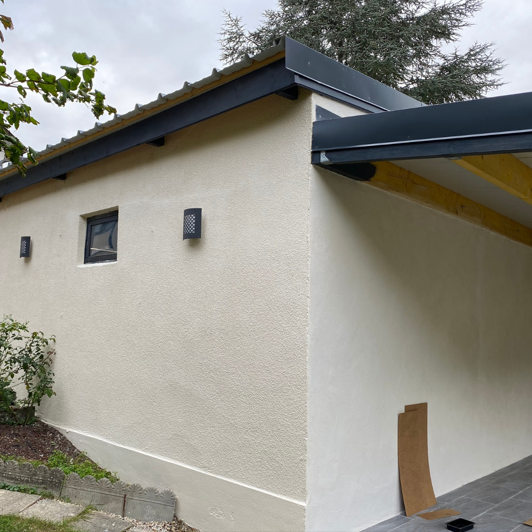 terrasses, pavage, Maçonnerie