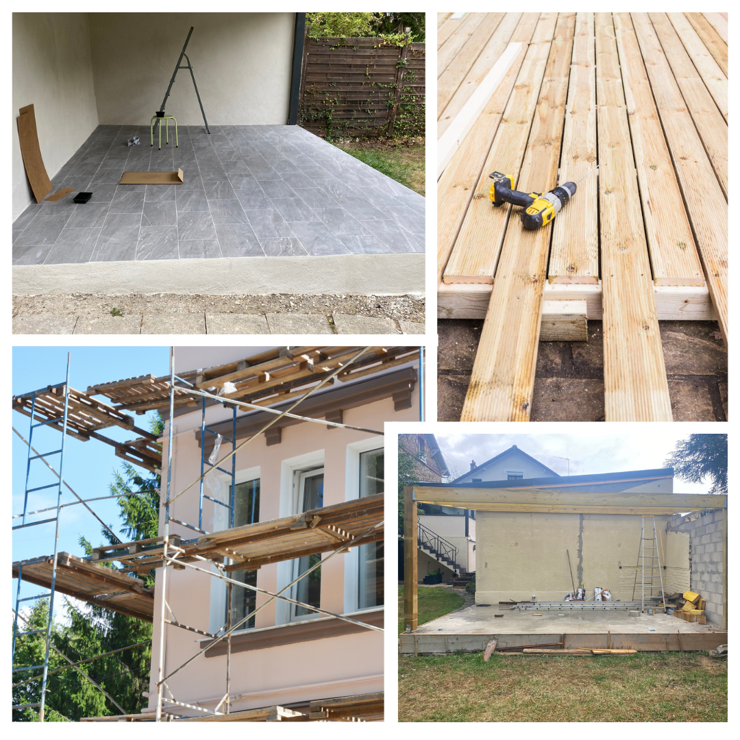 Rénovation extérieur, peinture de façade, ravalement de façade, finitions extérieures