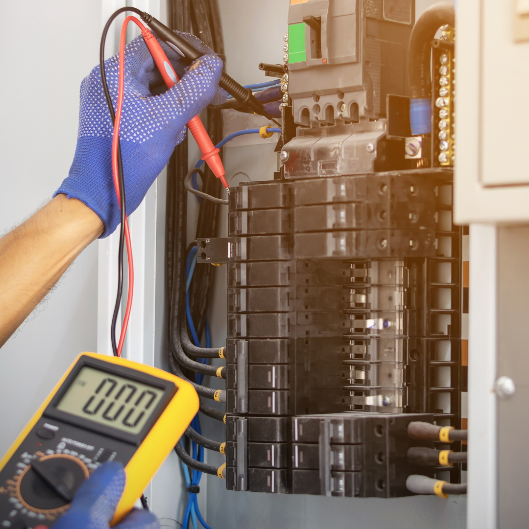 surcharge du réseau, tableau défectueux, câblage, installation électrique