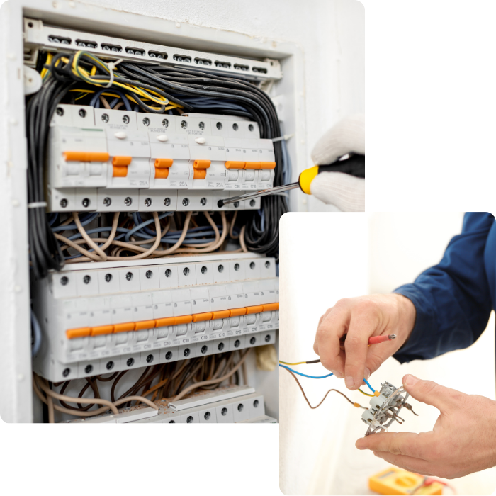 Dispositifs, parafoudre, équipements, connexion, appareils, révision électrique