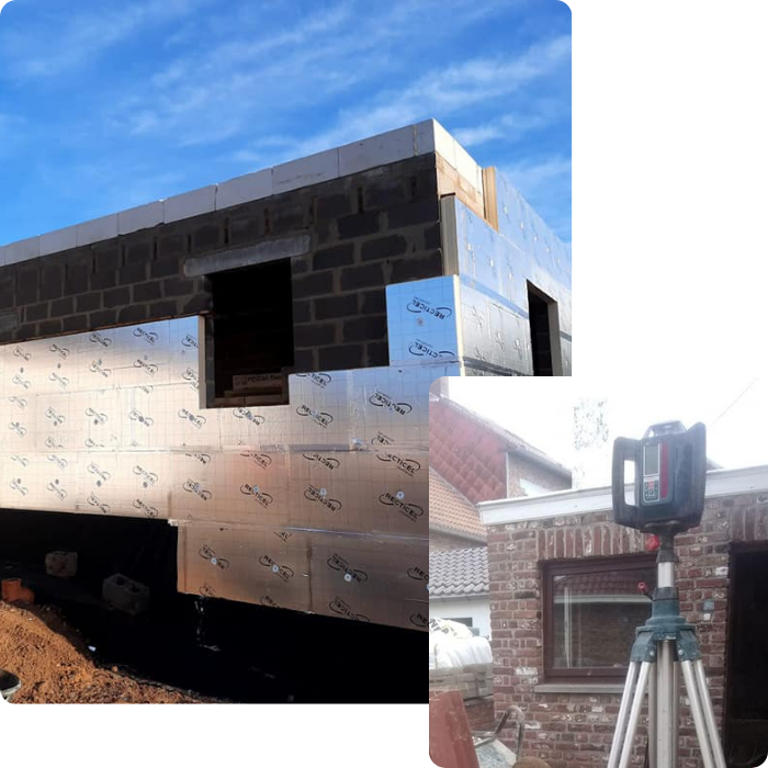 Maçonnerie, maçon, murs, murs porteurs, béton, coffrage, dalle