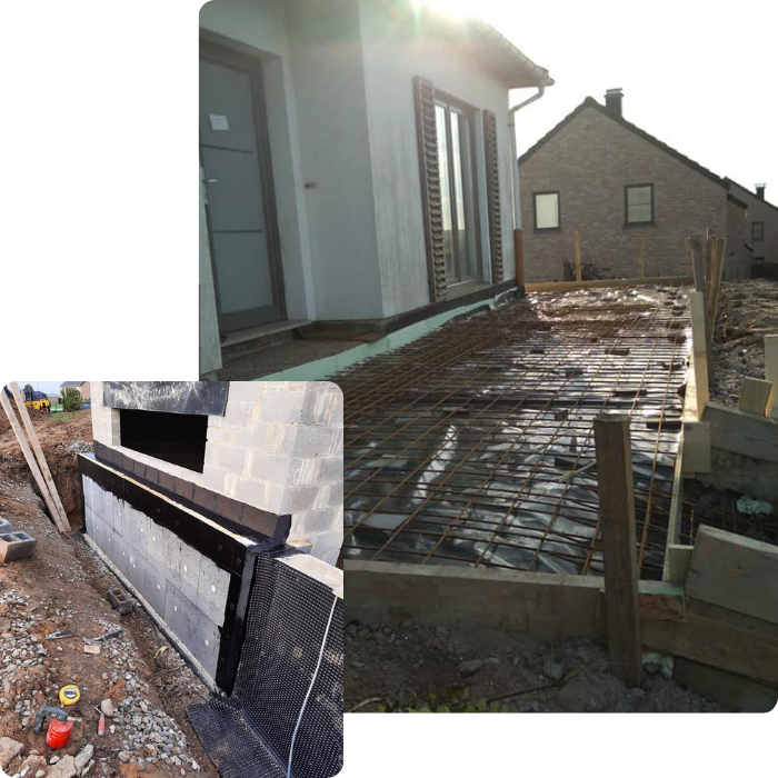 maison, ouvrage, structure, modification