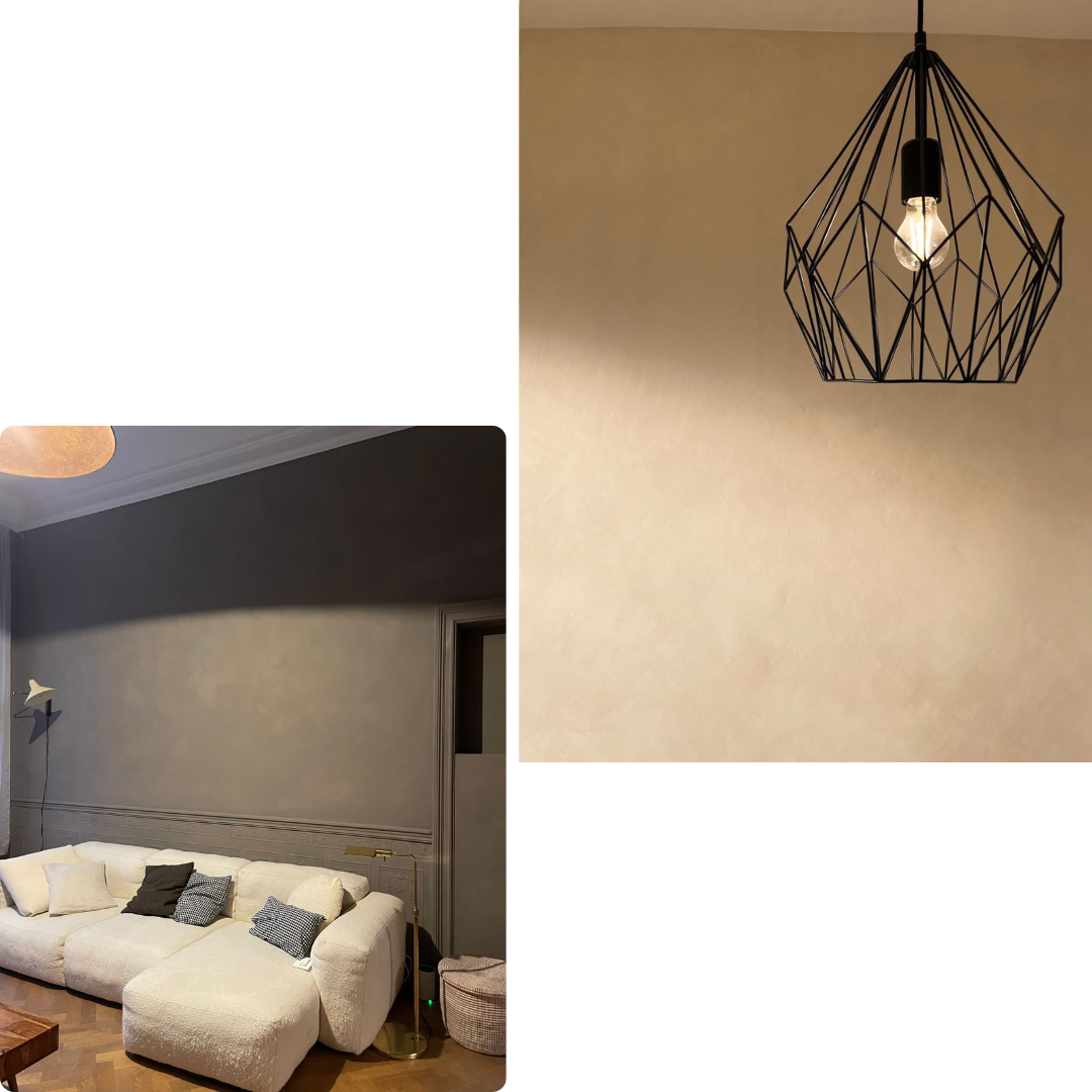 Enduit décoratif, patine, peinture décorative, décoration, murs