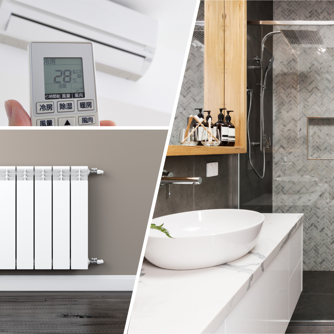 chauffage, plomberie, sanitaires