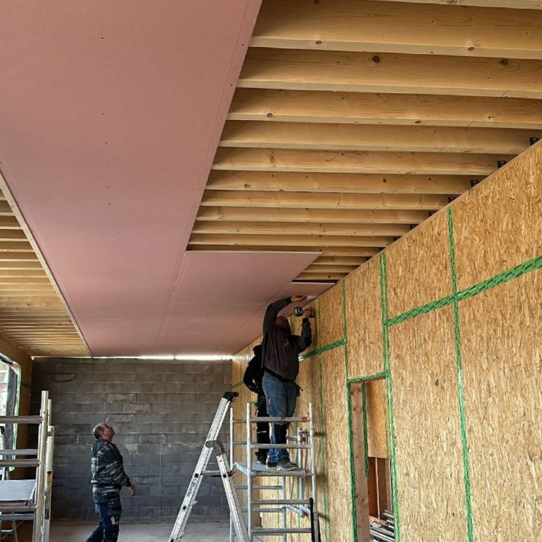 rénovation générale, isolation, cloisons, aménagement, extension, annexe, revêtements, carrelage, parquet