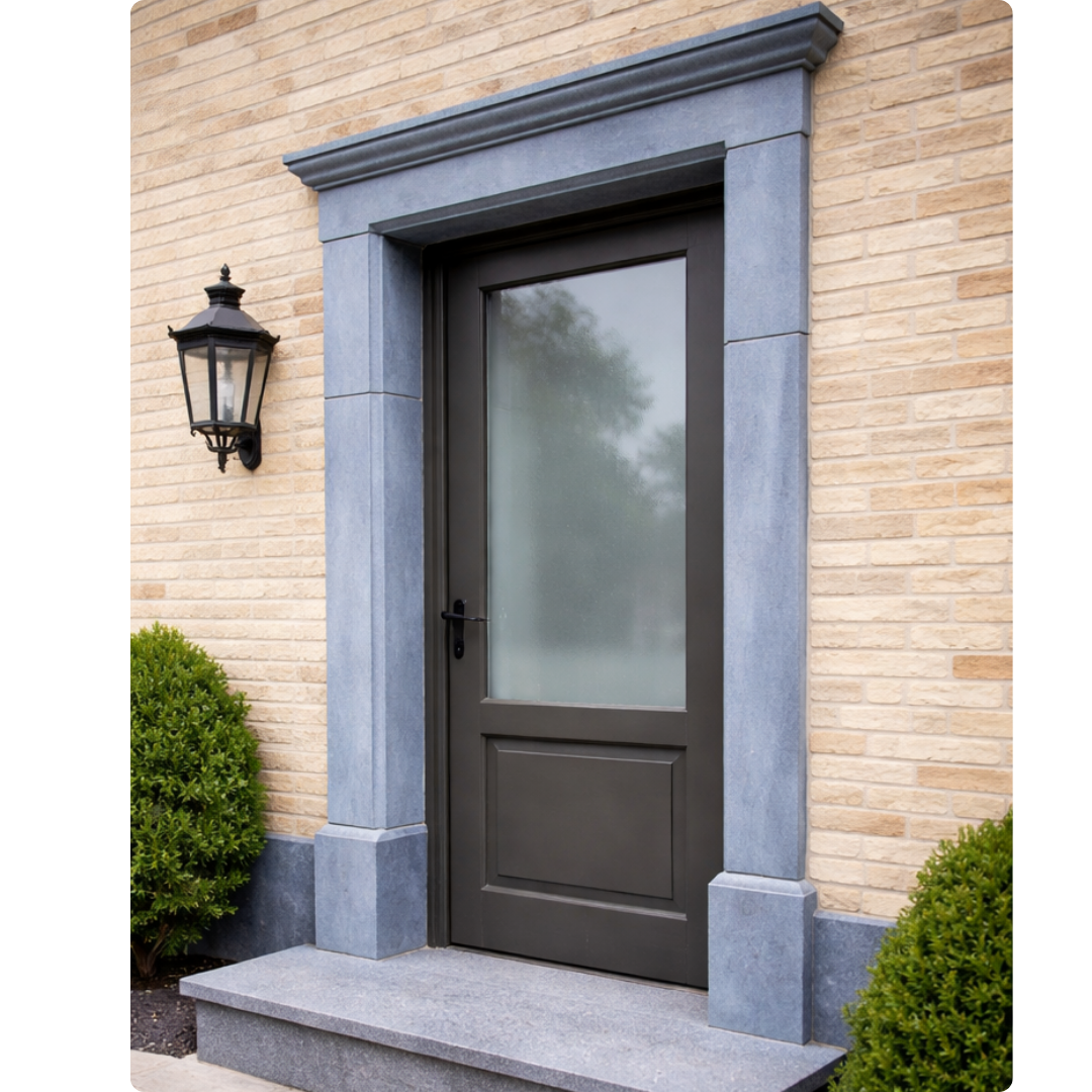 Encadrement, en pierre, encadrmeent, de portes, fenêtres