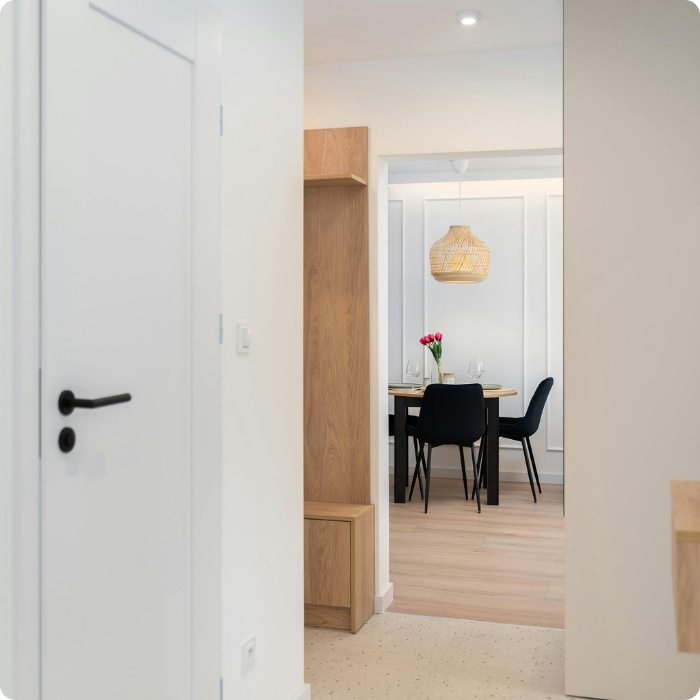 portes intérieures, aménagement intérieur, châssis, rénovation, nouvelle construction