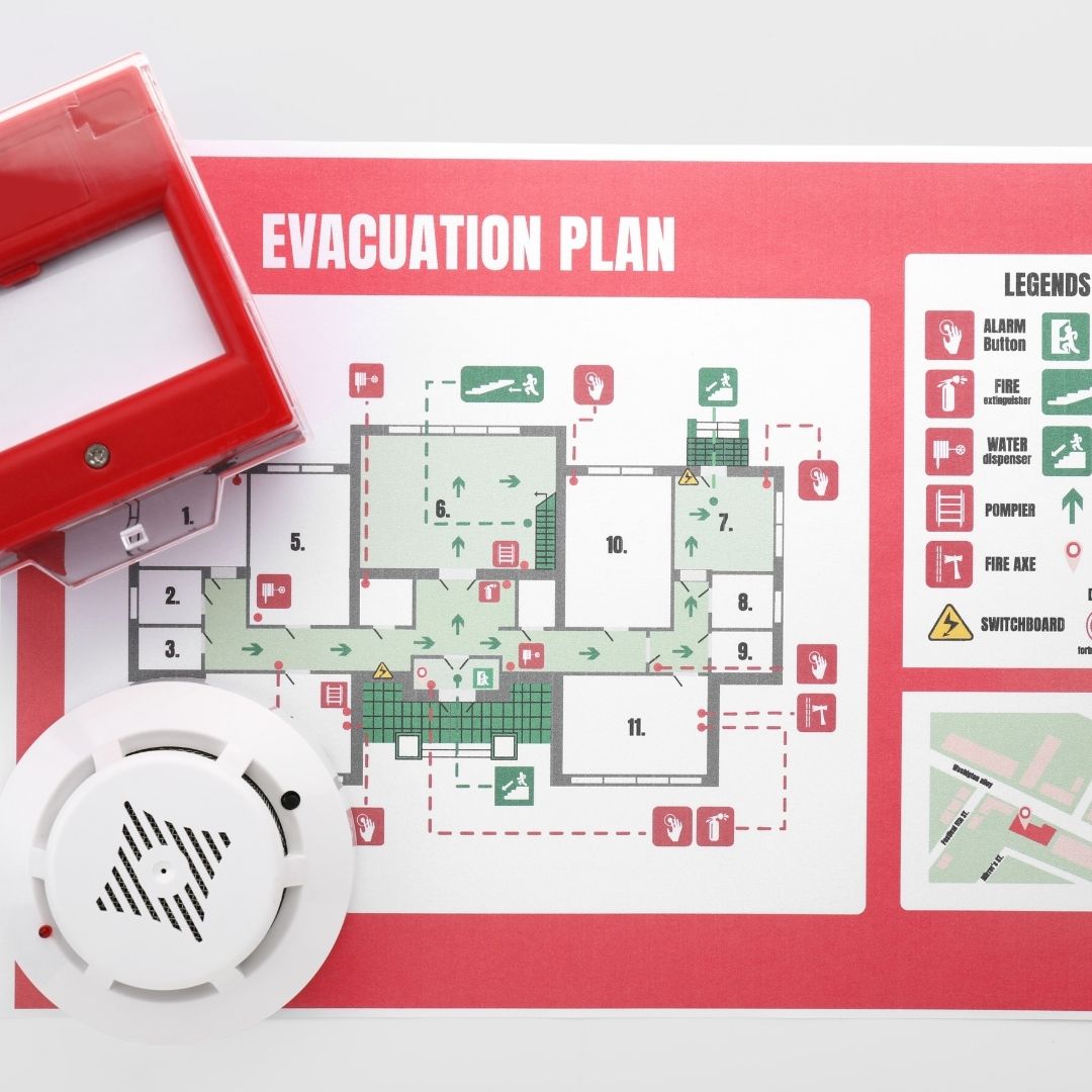 plan d’évacuation, PIU, intervention pompiers, sécurité incendie