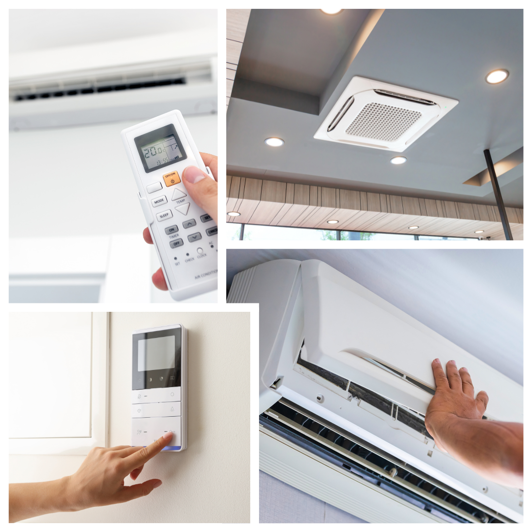 Climatisation, unités de climatisation, réglage