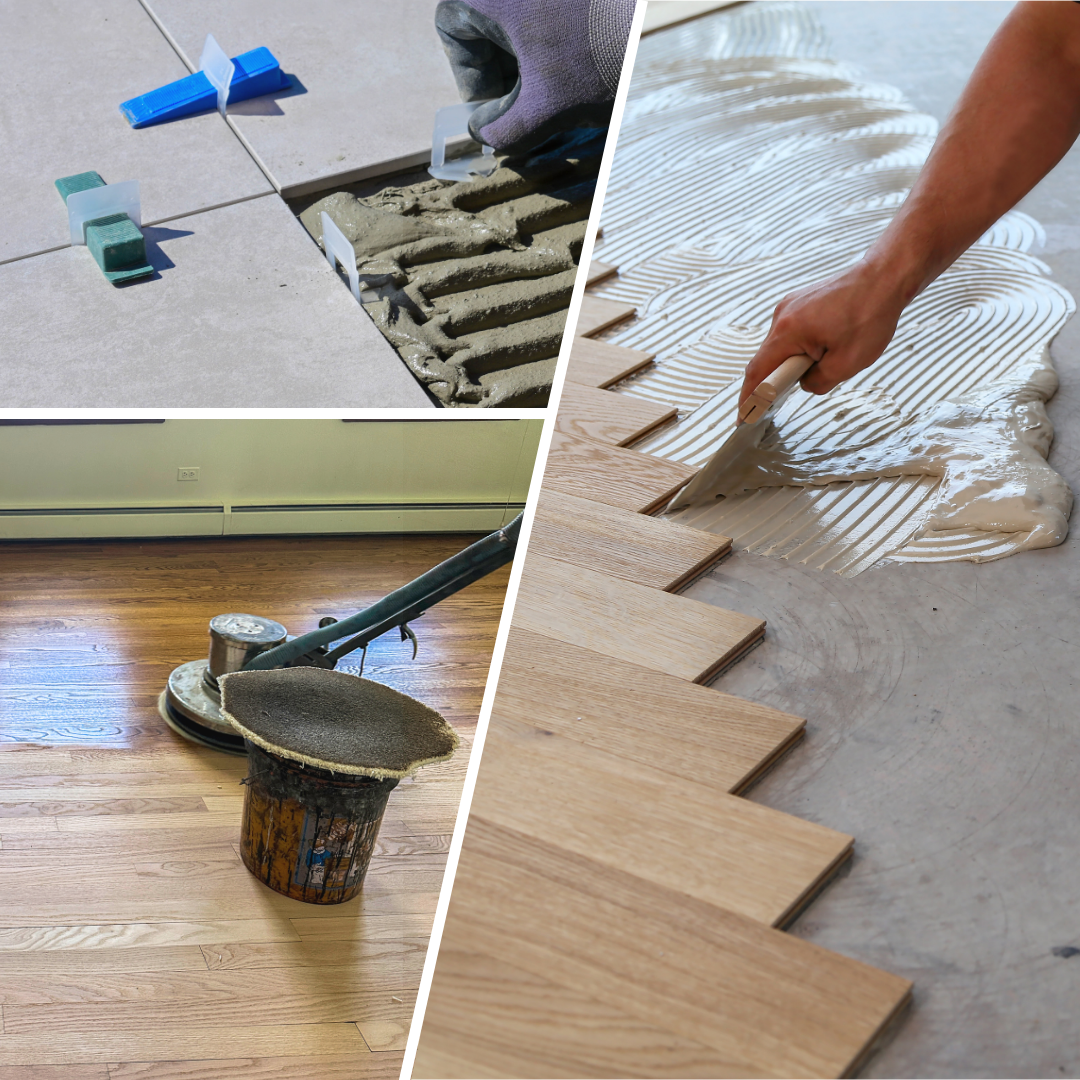 pavage, parquet, parquet semi-massif, revêtement