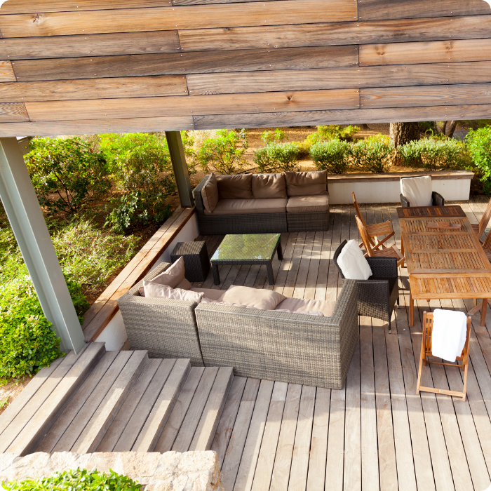 Terrassement, nivellement, construire terrasse, escalers, clôtures, palissades