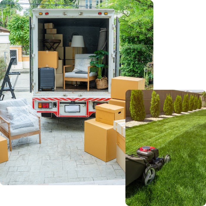 Vide maison, vide cave, vide appartement, multiservices, peinture, désamiantage, 
                  entretien, nettoyage, jardin, vitres