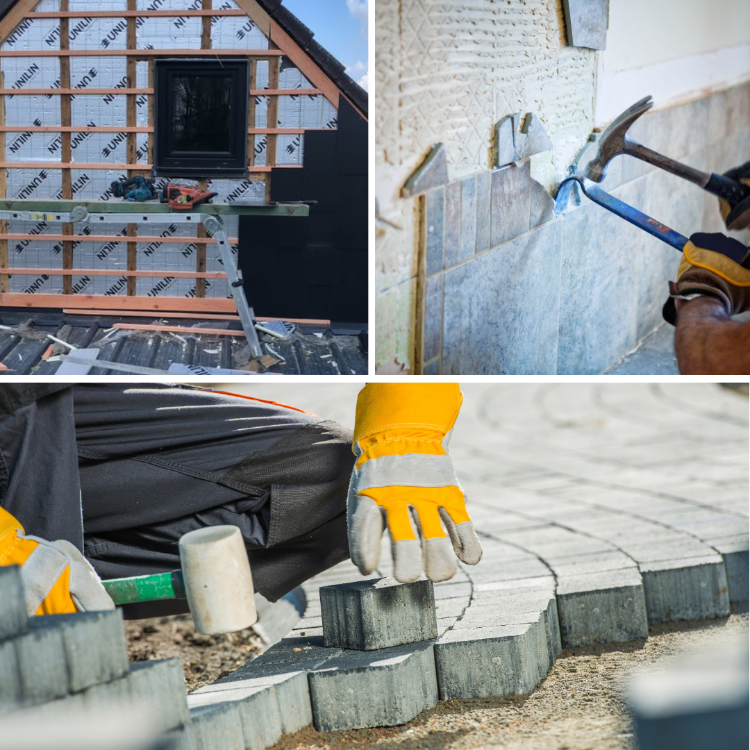 sols, Murs, plafonds, aménagement