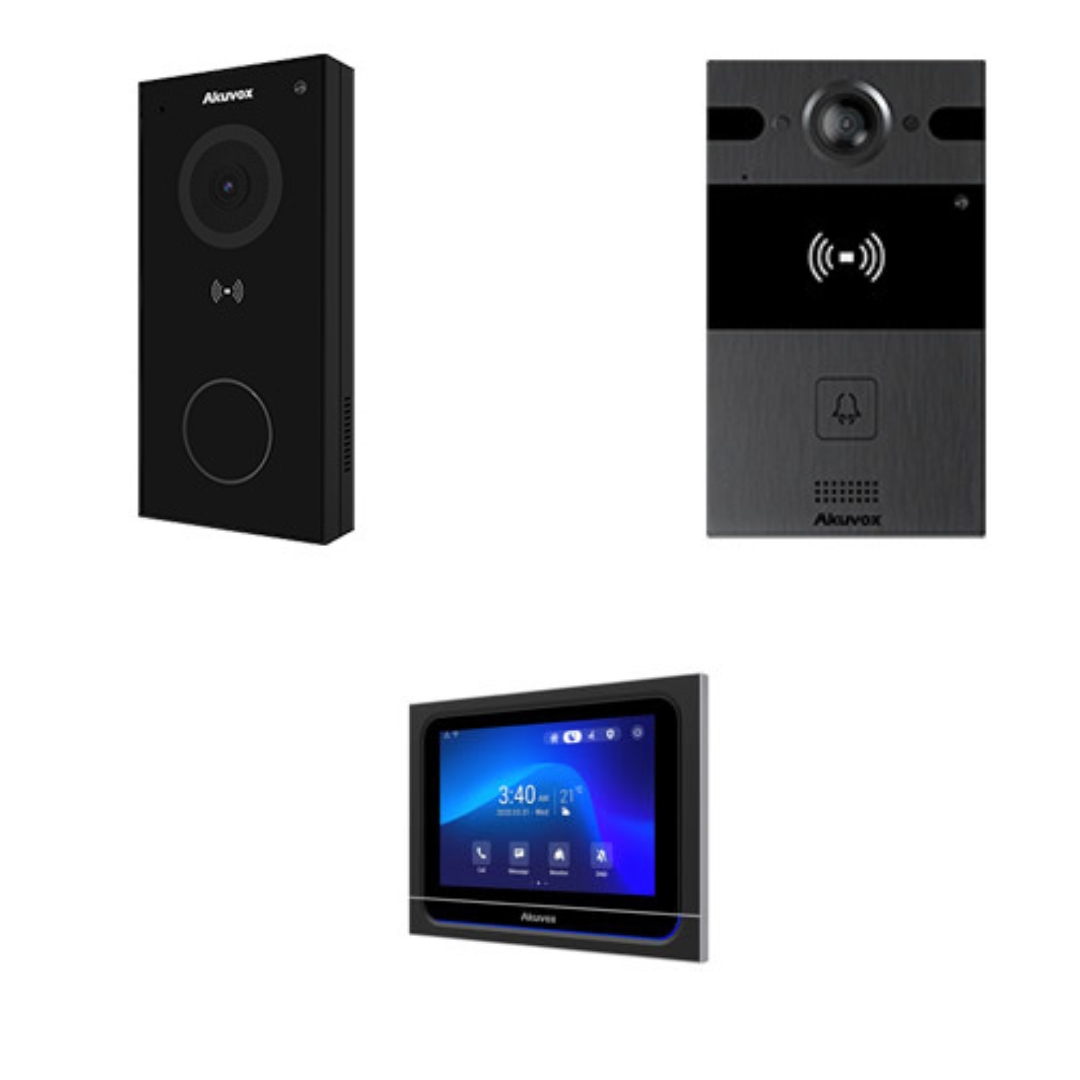 intercom, videocommunicatie, beveiligingssystemen, 