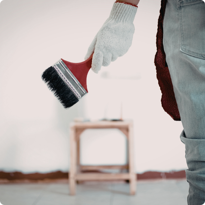 petites réparations, peintures, murs, enduits