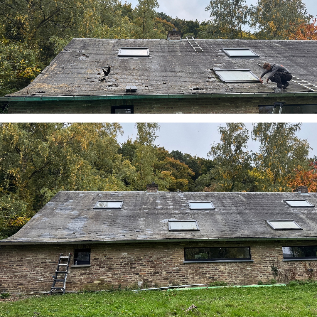 couvreur La Bruyère, toiture Profondeville, rénovation toiture Namur, zinguerie, démoussage toiture, isolation toiture, VELUX, ramonage, gouttières, charpente, couvreur Namur, réparation toiture, étanchéité toiture, nouvelle construction toiture, ardoise, tuiles, cheminée, Province de Namur, entreprise familiale toiture