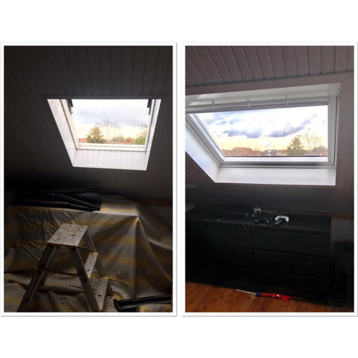 Velux, pose, installation, fenêtre de toit, toiture, ouverture de toit, modification, couvreur