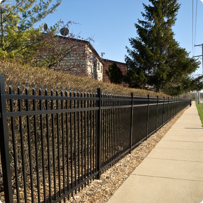 hekwerken, pvc, draad, pvc, metalen hekwerken