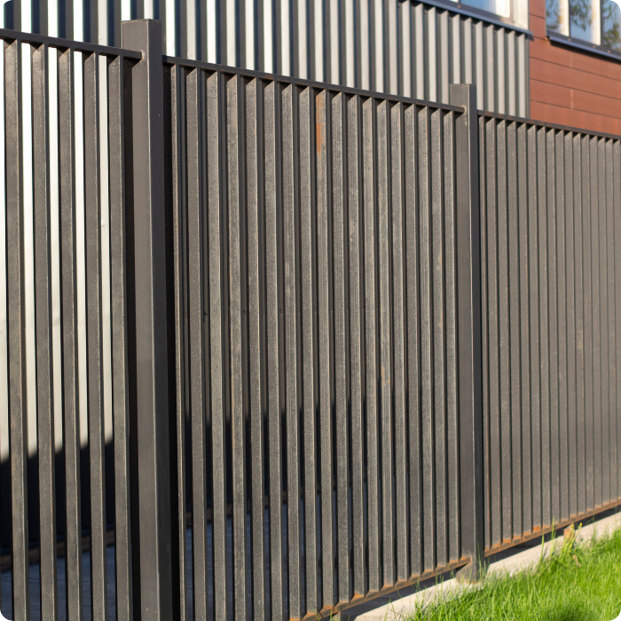 hekwerken, pvc, draad, pvc, metalen hekwerken