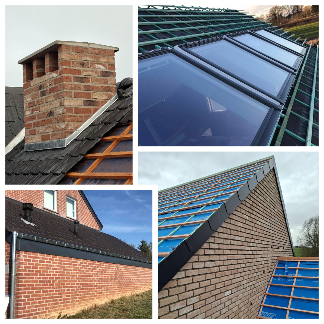 nouvelle toiture, couverture, étanchéité, finitions