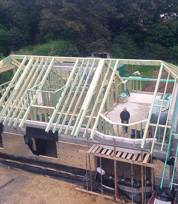 Construction de charpente