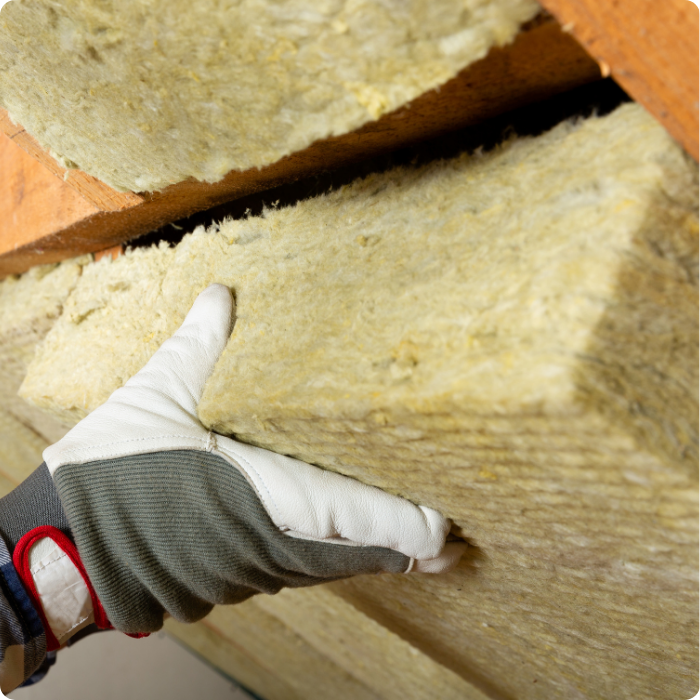 Isolation, isolant, laine de verre, laine de roche, toiture, murs, combles, grenier