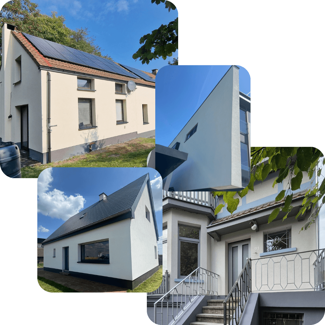 Façade, revêtements, pignon, crépi, ravalement, rénovation, isolation, parachèvement, aménagement extérieur